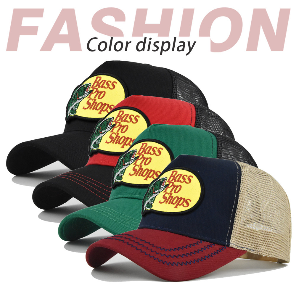 Fashion Fish Trucker Caps Men  - Trucker Cap Mesh 评论和价格