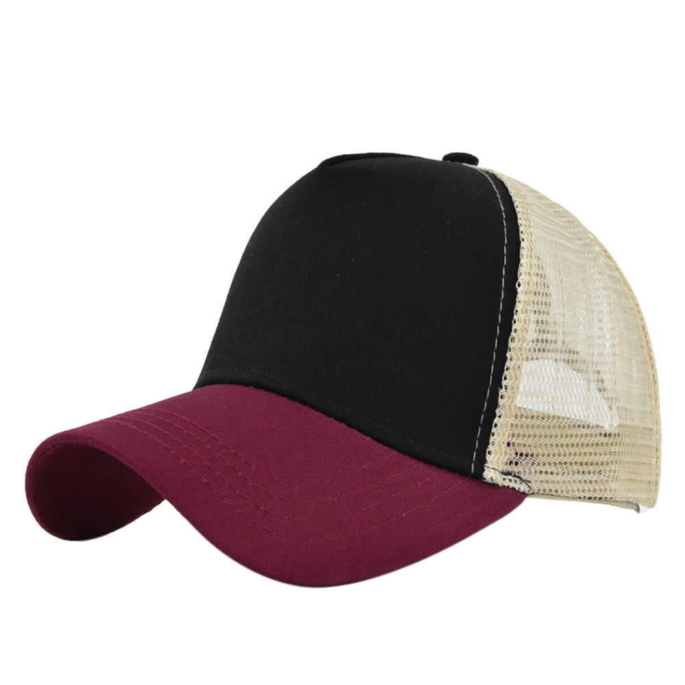 New 5 Pane Mesh Baseball Cap A - Trucker Cap Mesh 评论和价格
