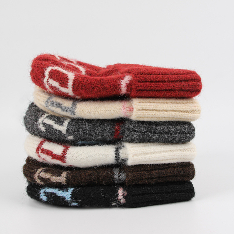 Jacquard Knit Beanie Hat Color - Beanie Cuffed Knit 评论和价格