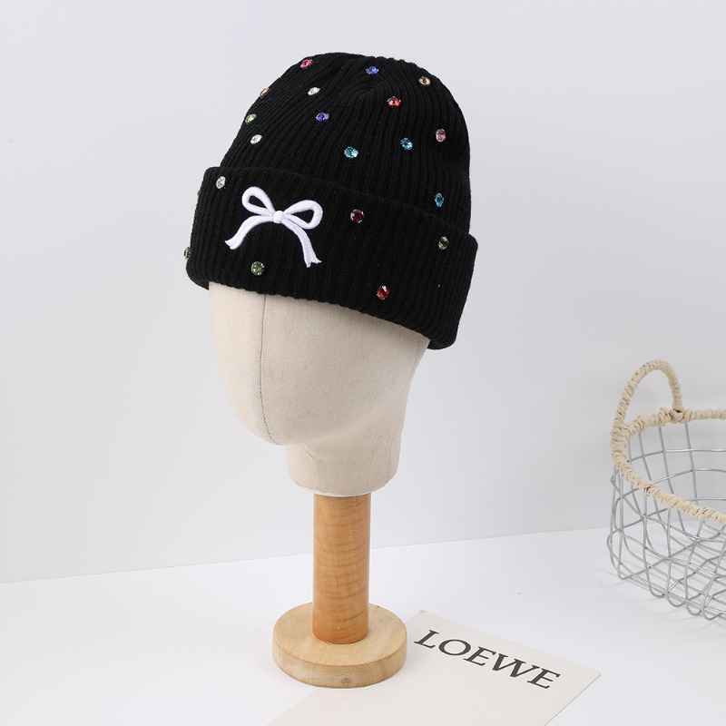 Women Knit Beanie Hat Shiny Rh - Beanie Cuffed Knit 评论和价格