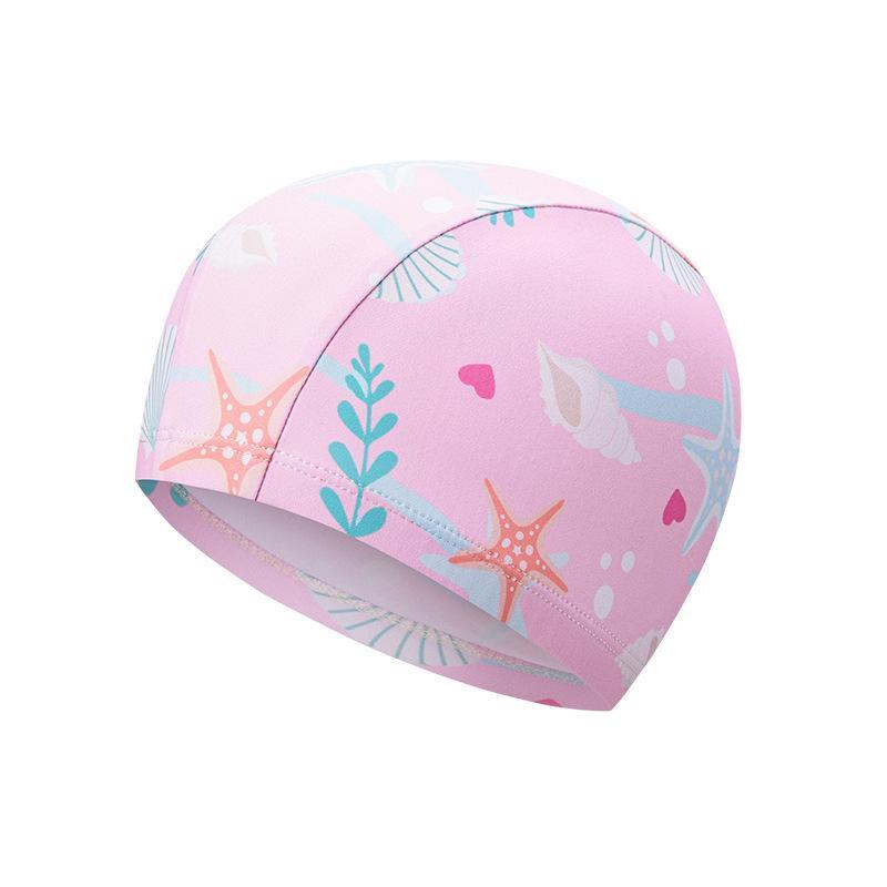 Kids Cartoon Swim Cap Elastic  - Swim Hat Silicone 评论和价格
